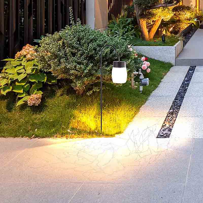 SL-19050B-RGBW Color Changing LED Shepherd Hook Path Light