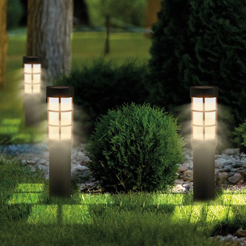 SL-22022 Warm White Solar Powered Bollard Light