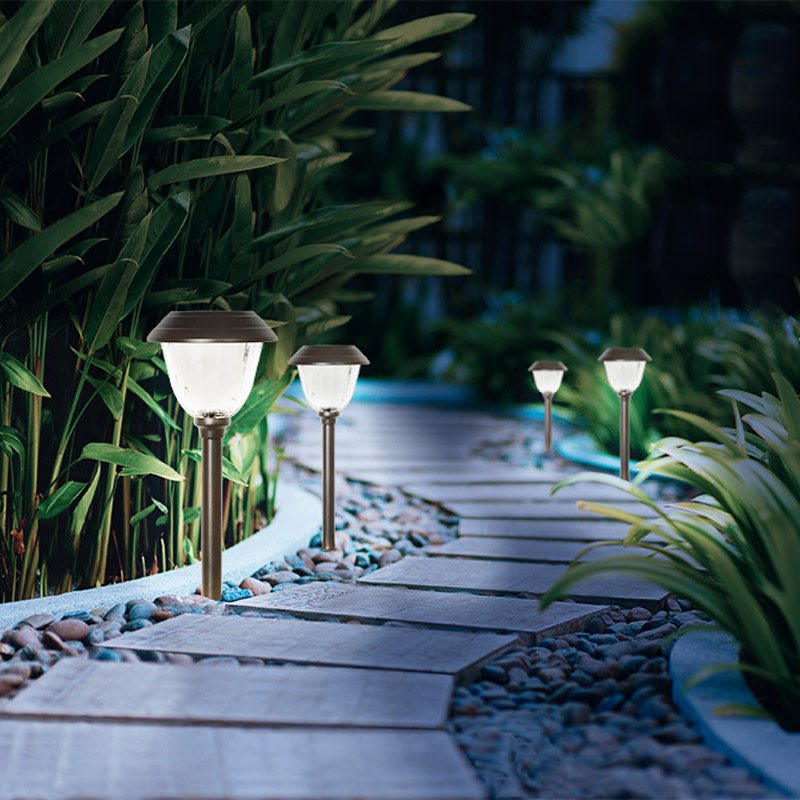 SL-19080 Stainless Steel LED Solar Path Light