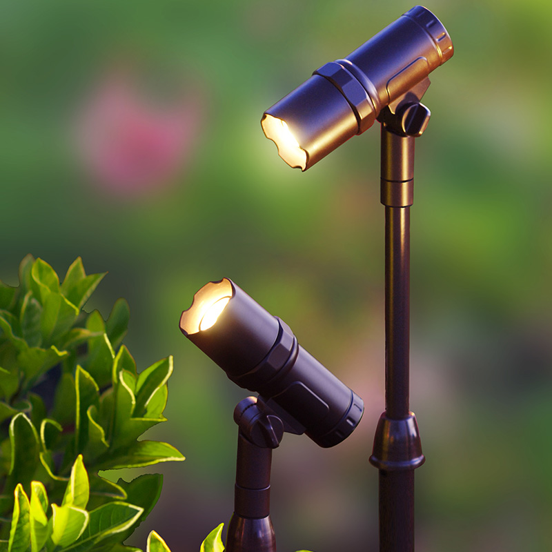 SD-20005 Adjustable Post Solar Spotlight