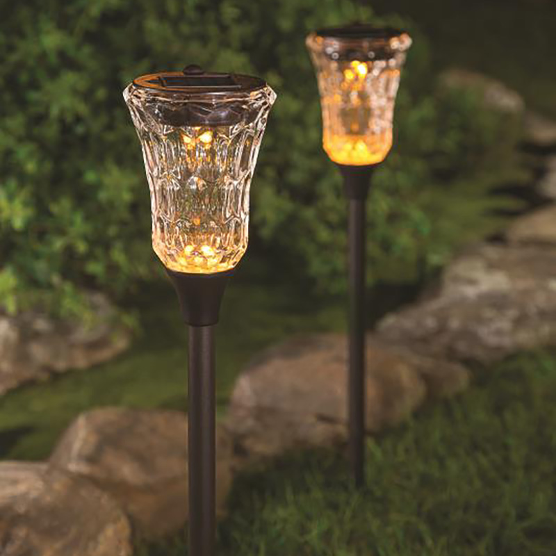 SL-20004 Flame Solar LED Path Light