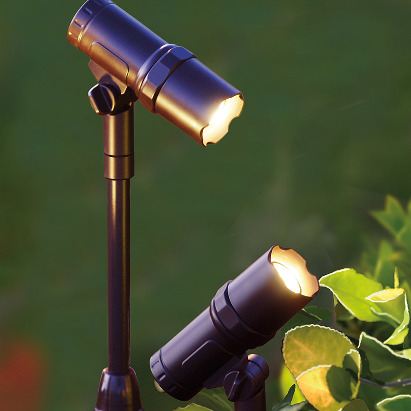 SD-20005 Adjustable Post Solar Spotlight