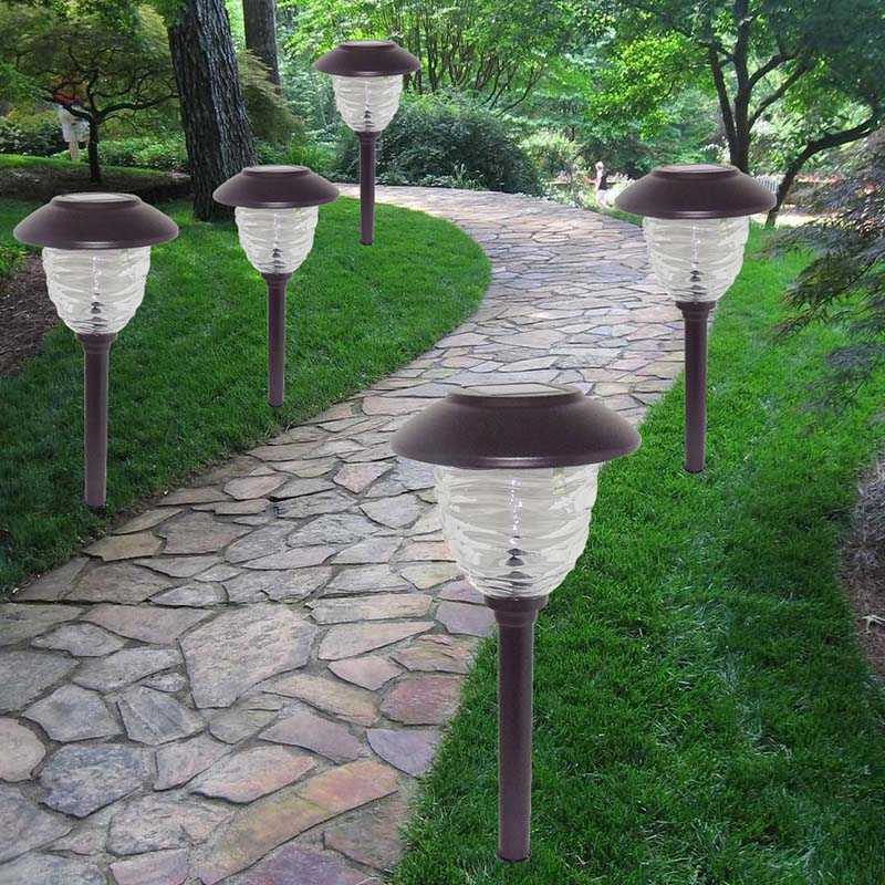 SL-18025 Color Changing Solar LED Path Light